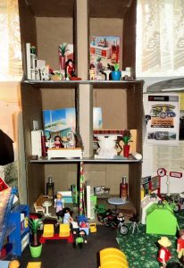 Although my stories rarely involve the family members of the characters, having someplace for the characters to live when they aren't in a scene adds depth to my thinking.